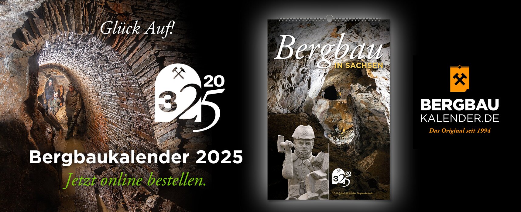 Bergbaukalender 2025 - Jetzt online bestellen.