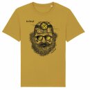 T-Shirt BERGMANN - Unisex - Biobaumwolle Ocker - 8...