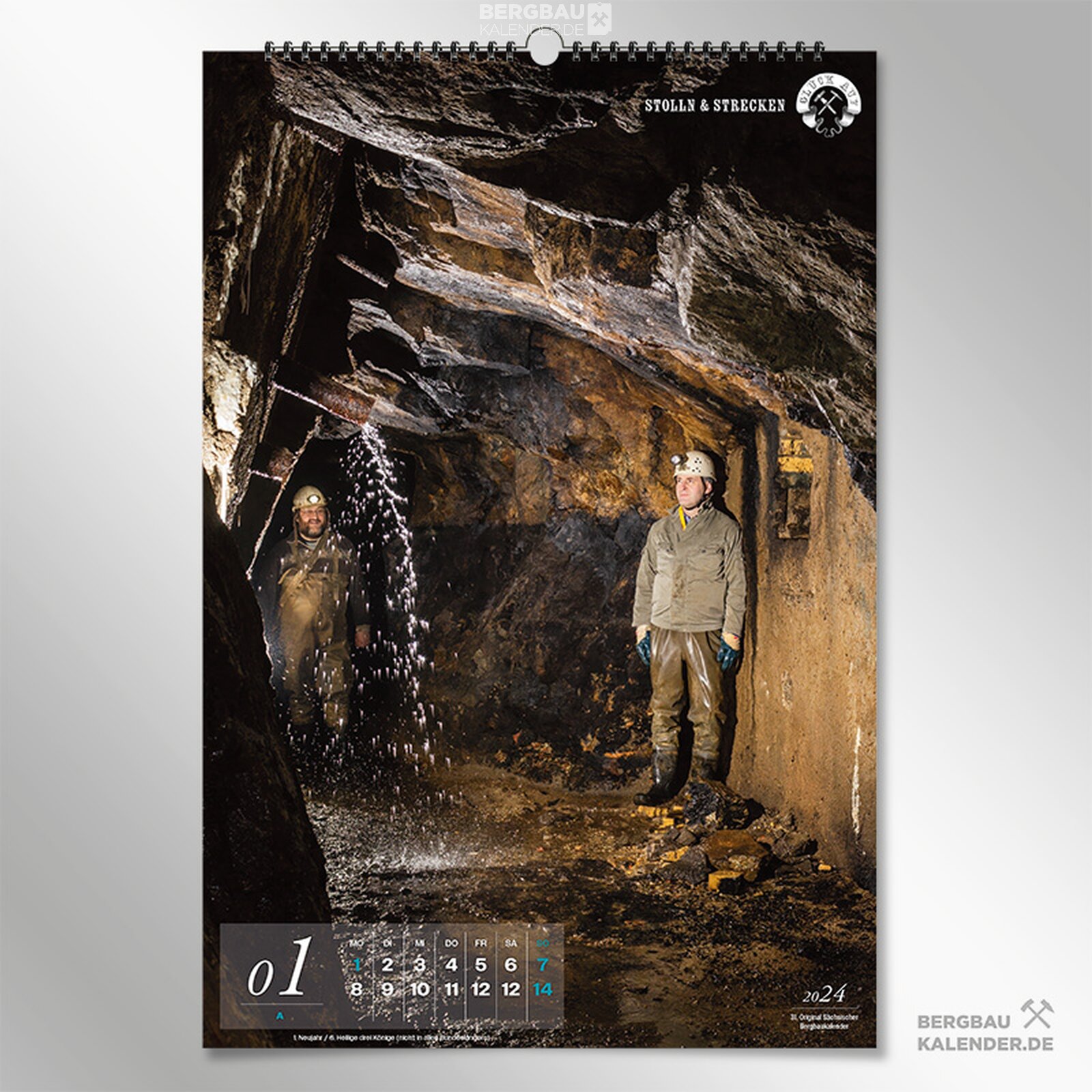 31 MINING CALENDAR 2024 Wall Calendar on Mining, € 26,90