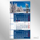 Calendar Saxony 2024 - 3 month planner