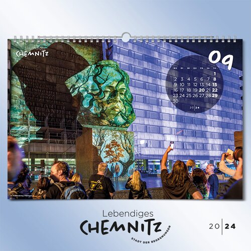 Living Chemnitz - City of encounters wall calendar 2024