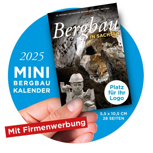 Werbegeschenk - MINI Bergbaukalender 2025