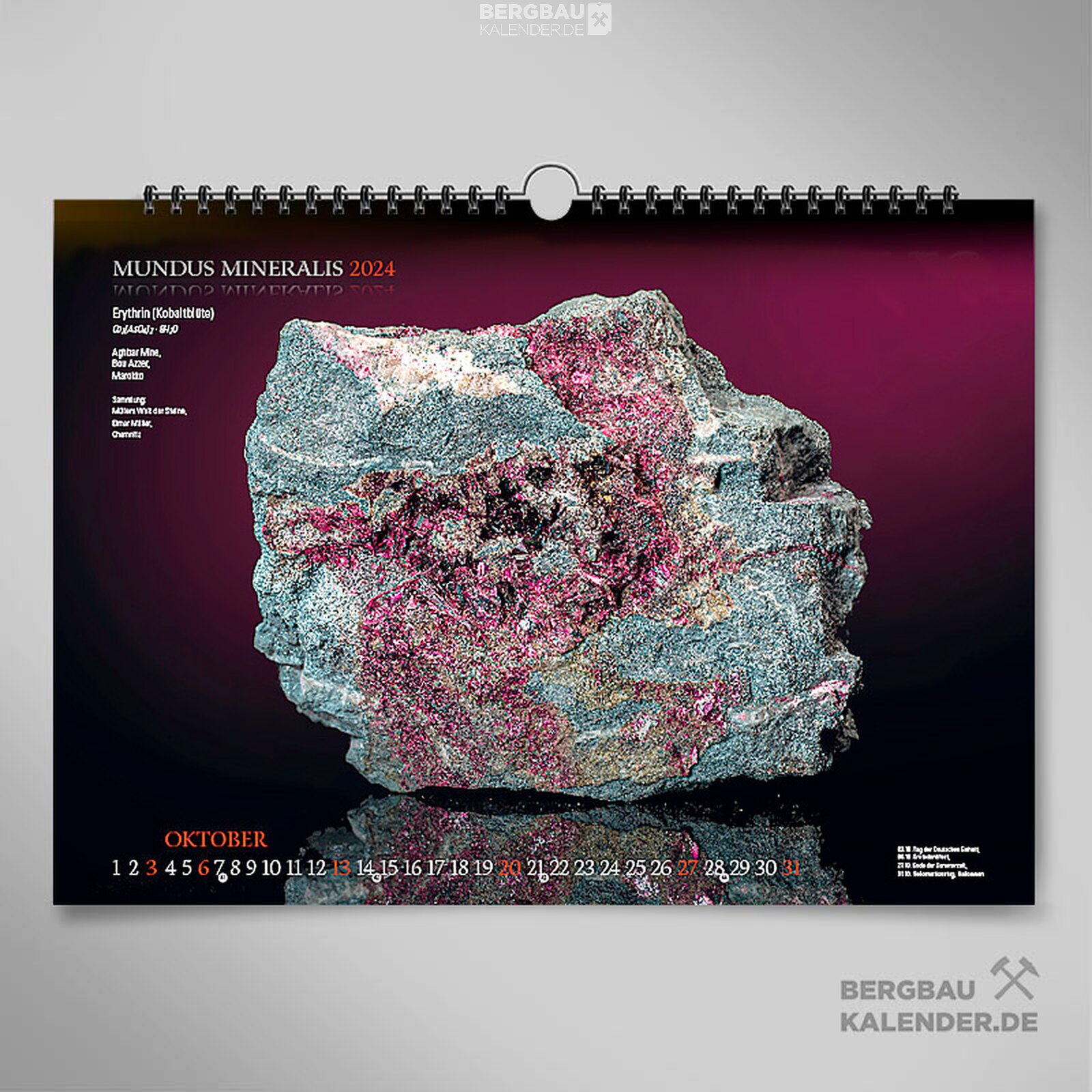 Minerals Stones Discover the Minerals Calendar 2024, € 18,90