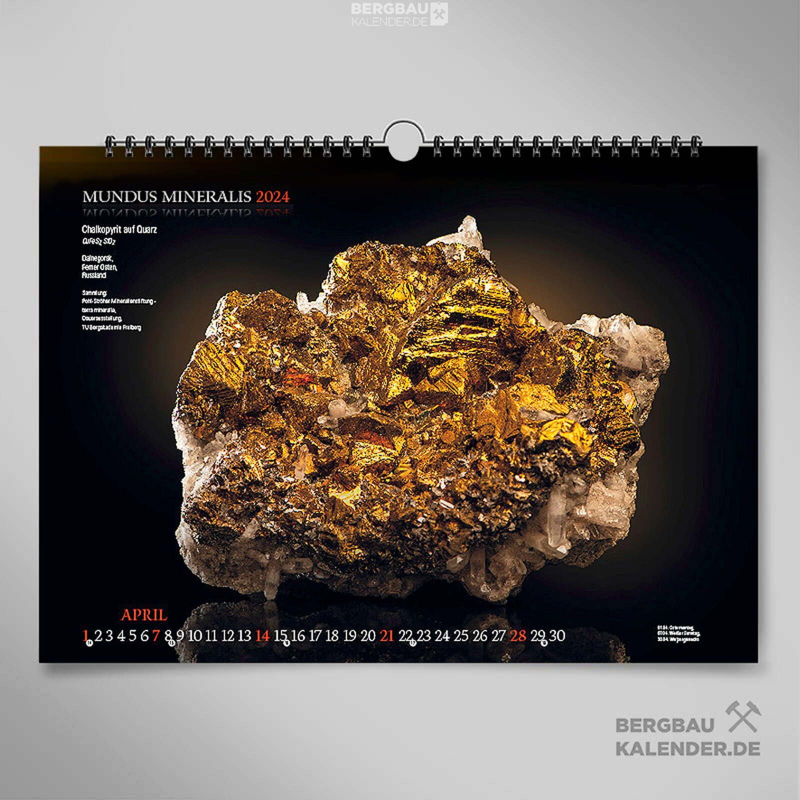 Minerals Stones Discover the Minerals Calendar 2024, € 18,90